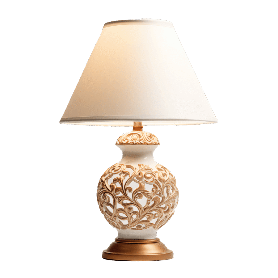 Modern Tapered Fabric Light