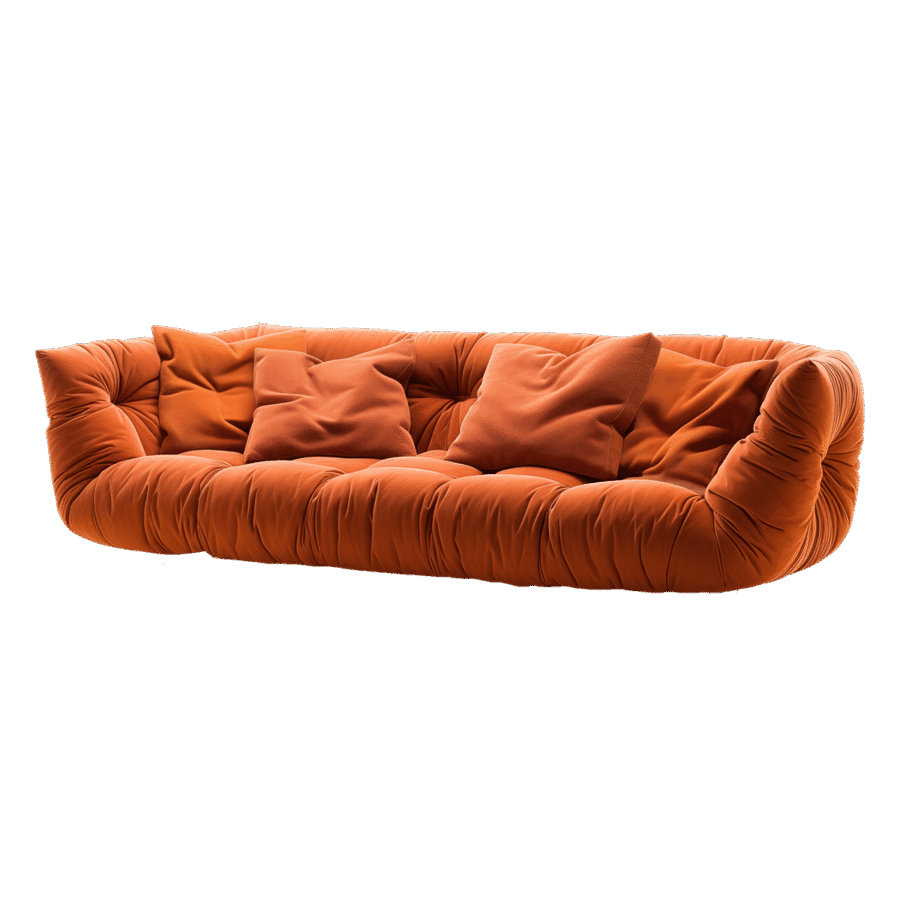 Modern Fabric Arm Chair - Image 4