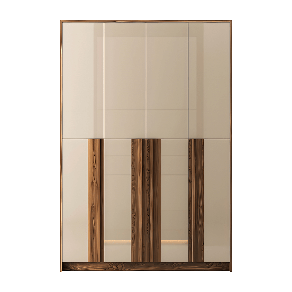 Tall Wooden Bedroom Armoires - Image 3