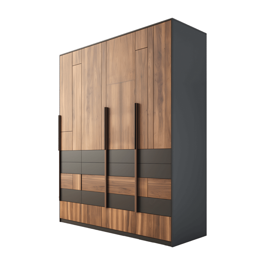 Tall Wooden Bedroom Armoires - Image 4