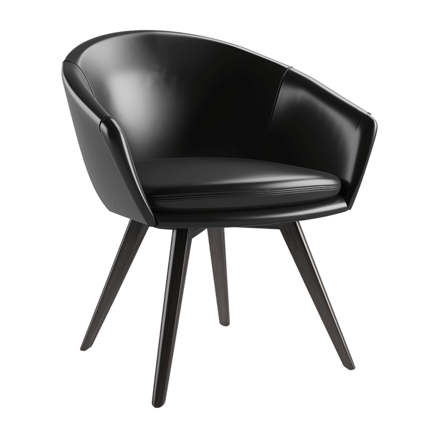 Cozy Leather Swivel Chair